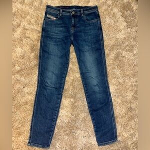 Vintage Diesel Dark Blue Women's Skinny Jeans